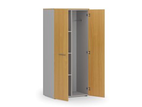 kancelarska satni skrin primo gray 3 police satni tyc 800 x 500 x 1781 mm seda buk 83548