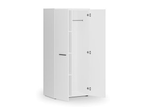 kancelarska satni skrin primo white 3 police satni tyc 800 x 500 x 1781 mm bila 83530