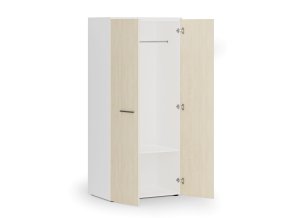 kancelarska satni skrin primo white 1 police satni tyc 800 x 500 x 1781 mm bila briza 83437