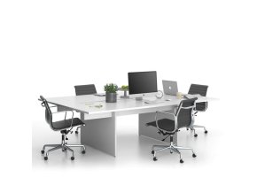 kancelarsky stul double solid 2x prised 240x165 cm bila 85670