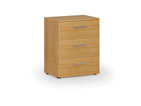 kancelarska komoda ke stolu primo wood 740 x 600 x 420 mm buk 86627