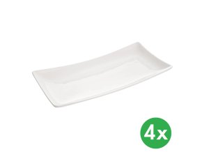 tac servirovaci mona 29 5 x 14 5 cm porcelan 4 ks 115141
