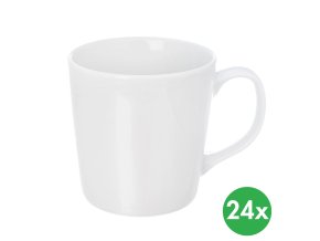 Hrnek MONA, 0,56 l, porcelán, 24 ks
