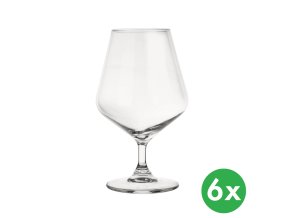 Sklenice na brandy 0,35 l, 6 ks
