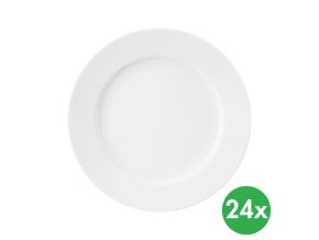 Dezertní talíř MONA, průměr 15,5 cm, porcelán, 24 ks