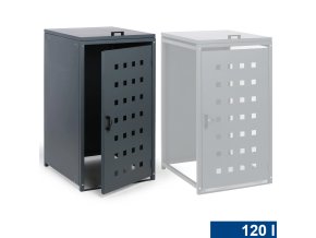 pristresek na popelnici do objemu 120 l 114 x 57 x 62 3 cm seda 131977