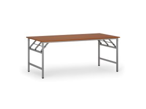 konferencni stul fast ready 180x90 cm sedostribrna podnoz tresen 93737