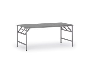 konferencni stul fast ready 180x90 cm sedostribrna podnoz grafit 106378