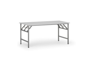 konferencni stul fast ready 160x80 cm sedostribrna podnoz bila 93749