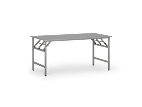 konferencni stul fast ready 160x80 cm sedostribrna podnoz seda 93750