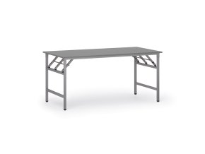 konferencni stul fast ready 160x80 cm sedostribrna podnoz grafit 106379