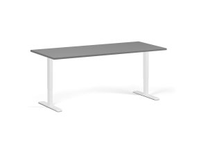 vyskove nastavitelny stul 180x80 cm 1 motor bila podnoz grafit 106060