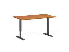 vyskove nastavitelny stul 140x80 cm 1 motor cerna podnoz tresen 101137