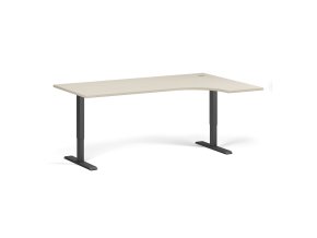 rohovy vyskove nastavitelny stul 180x120 cm 1 motor l p cerna podnoz briza 101385