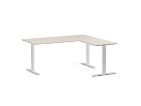 rohovy vyskove nastavitelny stul 180x160 cm 3 motory l p bila podnoz briza 103445