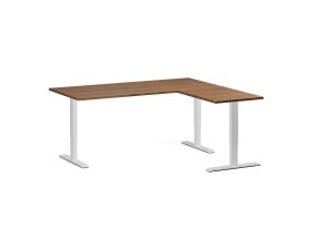 rohovy vyskove nastavitelny stul 180x160 cm 3 motory l p bila podnoz orech 103451
