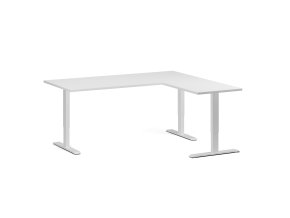 rohovy vyskove nastavitelny stul 180x160 cm 3 motory l p bila podnoz bila 103455