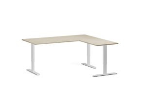 rohovy vyskove nastavitelny stul 180x160 cm 3 motory l p bila podnoz dub prirodni 103462
