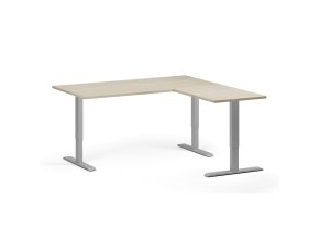 rohovy vyskove nastavitelny stul 160x160 cm 3 motory l p seda podnoz dub prirodni 103249