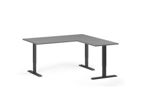 rohovy vyskove nastavitelny stul 160x160 cm 3 motory l p cerna podnoz grafit 106499