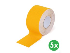 protiskluzova paska hrube zrno 100 mm x 18 3 m baleni 5 ks zluta 116735