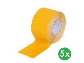 protiskluzova paska pro mokre prostredi 100 mm x 18 3 m baleni 5 ks vodeodolna zluta 116751