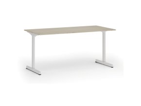 kancelarsky stul primo beta 160x80 cm bila podnoz dub prirodni 108046