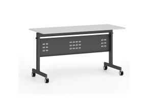 mobilni stul primo mobi 140x60 cm cerna podnoz bila 107144