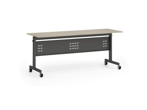 mobilni stul primo mobi 180x60 cm cerna podnoz dub prirodni 107090