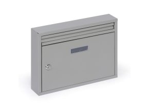 postovni schranka vhodna do sestav 240 x 320 x 60 mm stribrna 112283