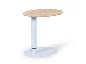ovalny vyskove nastavitelny stul 50x65 cm 113611