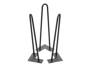 podnoz hairpin dvojita 410 mm cerna 114122