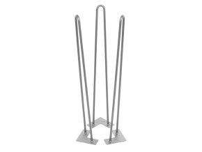 podnoz hairpin dvojita 710 mm sedostribrna 114131