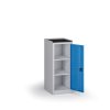 dilenska skrin nizka na naradi kovos 2 police 600 x 505 x 1180 mm modra 140084