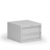 zavesny dilensky box ke stolu g8 2 zasuvky 560 x 600 x 383 mm seda 139131