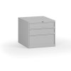 zavesny dilensky box na naradi k pracovnim stolum 3 zasuvky zamek 510 x 592 x 470 mm seda 144657