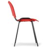 plastova zidle smart chromovane nohy modra 37247