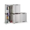 plastova dilenska skrin na naradi evo uklidova 4 police 700 x 470 x 1780 mm 14288
