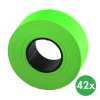 etikety 22 x 12 mm 42 ks signalni zelena 116368