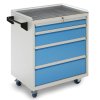 dilensky montazni vozik na naradi kovos 4 zasuvky 720 x 920 x 500 mm 243