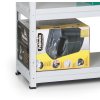 policovy kovovy regal 175 kg 1770 x 900 x 400 mm sedy 38411