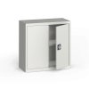plechova policova skrin na naradi kovona 800 x 800 x 400 mm 1 police seda seda 113414