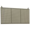 Závěsný panel na nářadí HOBBY I, perforovaný, 600 x 1200 x 15 mm