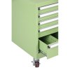 pojizdny dilensky vozik na naradi k pracovnim stolum do dilny gl 5 zasuvek 565 x 580 x 670 mm 22902