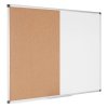 popisovaci magneticka tabule a korkova nastenka kombinovana 1200 x 900 mm 28428