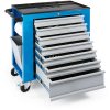 dilensky vozik na naradi gd 7 zasuvek 750 x 440 x 860 mm modra 3429