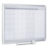 Měsíční plánovací tabule na zeď LUX, magnetická, dny, 900 x 600 mm
