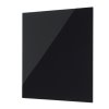 sklenena magneticka tabule na zed 480 x 480 mm cerna 28541