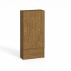 drevena odkladaci skrinka s5 s uloznymi boxy 9 boxu 1700 x 900 x 420 mm cylindricky zamek orech 7951