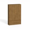 drevena odkladaci skrinka s5 s uloznymi boxy 12 boxu 1700 x 1200 x 420 mm cylindricky zamek orech 7953